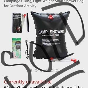 🎈SOLD🎈Top Quality Camp Shower Bag 5 Gallon